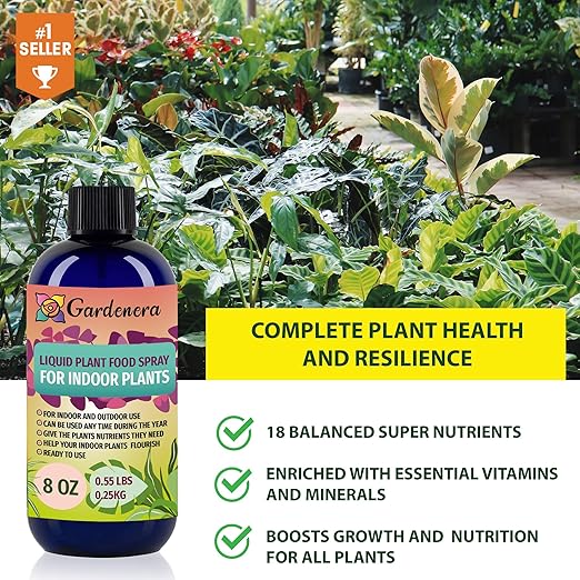 Plant Growth Superfood for AROIDS with 18 Essential Vitamins & Minerals - Organic Plant Food Fertilizer - Micro-Fungi and Bio-Organisms for AROID Plant Care & Growth Enhancement - 8oz