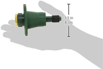 Orbit 54027 Plastic Pop-Up Flush Head Sprinkler with Brass Full Pattern Spray Nozzle