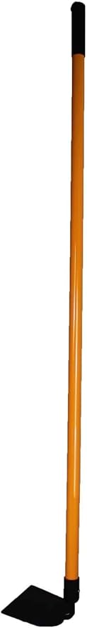 Ashman Garden Hoe (1 Pack)– Sturdy Hand Tiller – Heavy Duty Blade for Digging, Loosening Soil, and Weeding – Rubber Grip Handle for a Strong Hold – Rust Resistant Build.