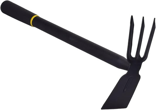 Hoe and Cultivator, Hoe Garden Tool, Hand Cultivator Garden Tool, Thickened Manganese Steel, Garden Hoe for Weeding, Planting, Loosening Soil, Digging
