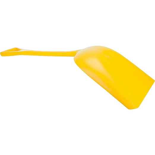 SPARTA 41077EC04 Plastic Sanitary Shovel, Food Safe Plastic Shovel For Commerical Kitchens, 14 Inches, Yellow, (Pack of 3)