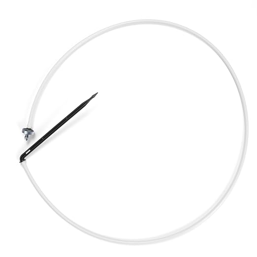 Netafim Automatic Irrigation Dripper Stake Assembly, 1 GPH, Bundle of 25 (24 Inches)