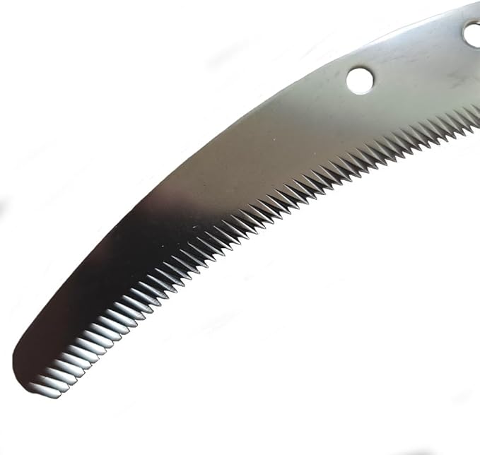 Korean high-Strength Stainless Steel Functional Saw Blade Sickle/Scythe. Multipurpose Gardening Weeding Grass Sickle/Scythe. Model Code : CH3, silver