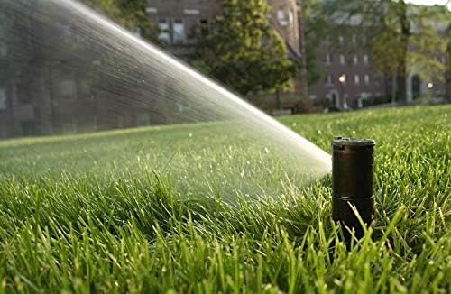 Rain-bird 5000 Series Rotor Sprinkler Head - 5004 PC Model, Adjustable 40-360 Degree Part-Circle, 4 Inch Pop-Up Lawn Sprayer Irrigation System - 25 to 50 Feet Water Spray Distance (Y54007) (10 Pack)