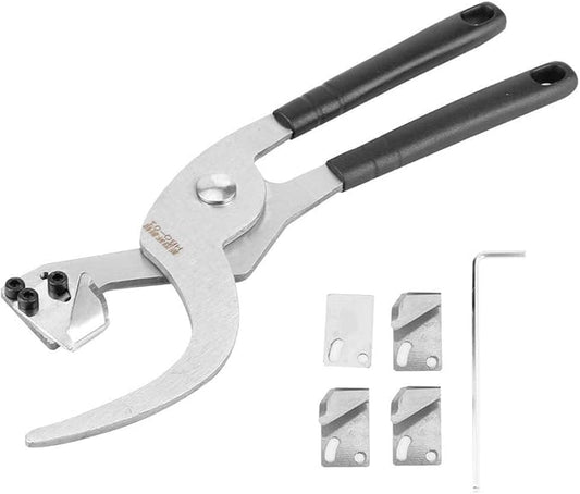 Qinlorgo Stainless Steel Garden Hand Tools, Fruit Tree Ring Peeler Ring Stripper Knife, Greenhouse for Home Garden
