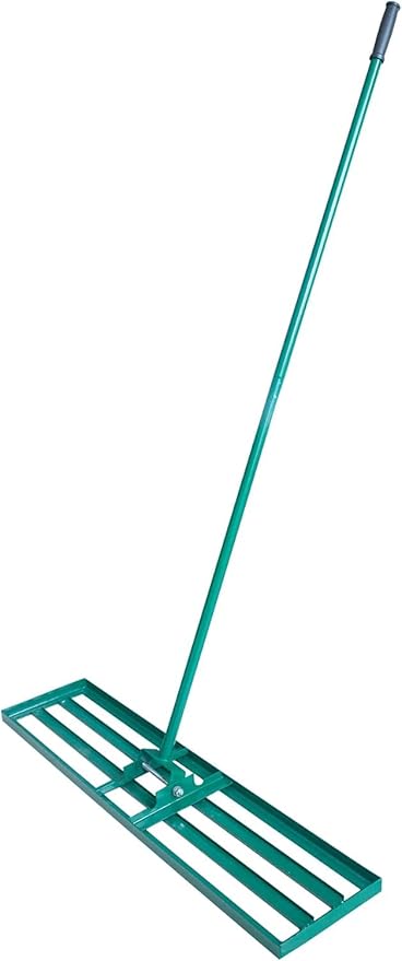 Thunderbay Lawn Leveling Rake 30'' X 10'' Heavy Duty Handle Garden Yard Ground Lawn Leveler