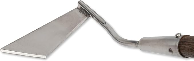 Spear & Jackson 4860SW Traditional English Style Stainless Steel Angled/Swoe Hoe - for Cutting Roots