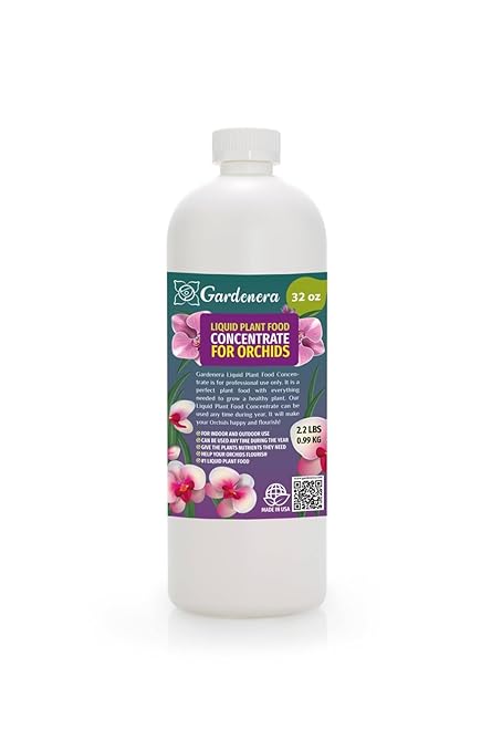 Plant Growth Superfood for Orchids with 18 Essential Vitamins & Minerals - Organic Plant Food Fertilizer - Micro-Fungi and Bio-Organisms for Orchid Plant Care & Growth Enhancement - 32oz