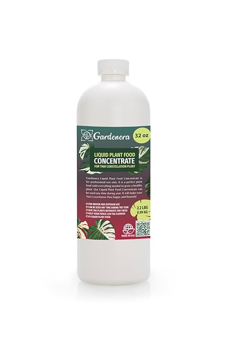 Plant Growth Superfood for Thai Constellation with 18 Vitamins & Minerals - Organic Plant Food Fertilizer - Micro-Fungi and Bio-Organisms for Monstera Plant Care & Growth Enhancement - 32oz