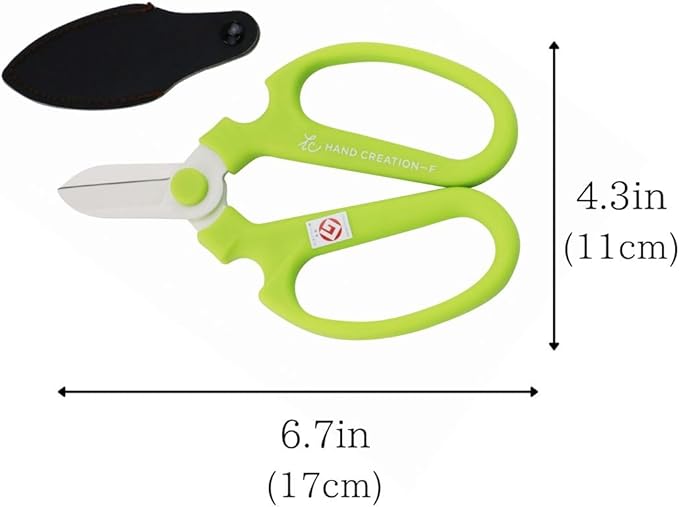 SAKAGEN HAND CREATION Flower Shears Type F-170 Scissors (Violet)