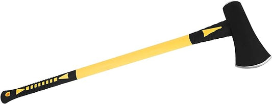 Performance Tool M7111 8-Pound Splitting Maul with Fiberglass Handle, Black/Yellow