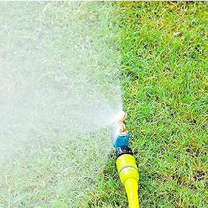 Joywayus Brass Misting Spray Nozzle 3/4" GHT Male 3-Holes Garden Sprinklers Irrigation Connector Water Sprinklers Mister Heads Fitting with Filter Mesh (Pack of 2)
