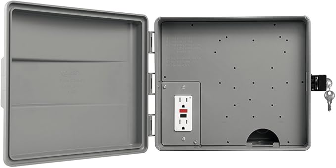 Orbit 3 Pack Outdoor Waterproof Sprinkler Timer Cabinet for Indoor Irrigation Controllers