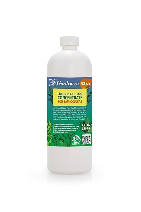 Plant Growth Superfood for ZAMIOCULCAS with 18 Essential Vitamins & Minerals - Organic Plant Food Fertilizer - Micro-Fungi and Bio-Organisms for ZZ Plant Care & Growth Enhancement - 32oz