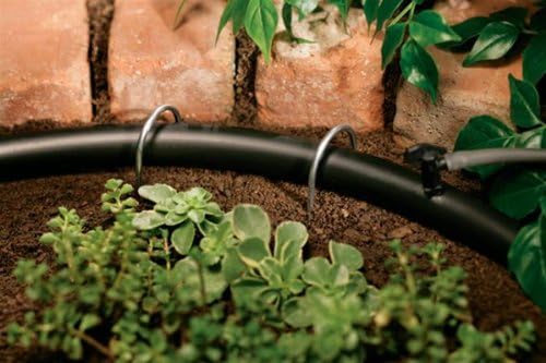 Orbit 40 Pack (400 Total Pieces) Drip Irrigation Tubing Stakes - 1/4 Inch Tube - 10 Pack