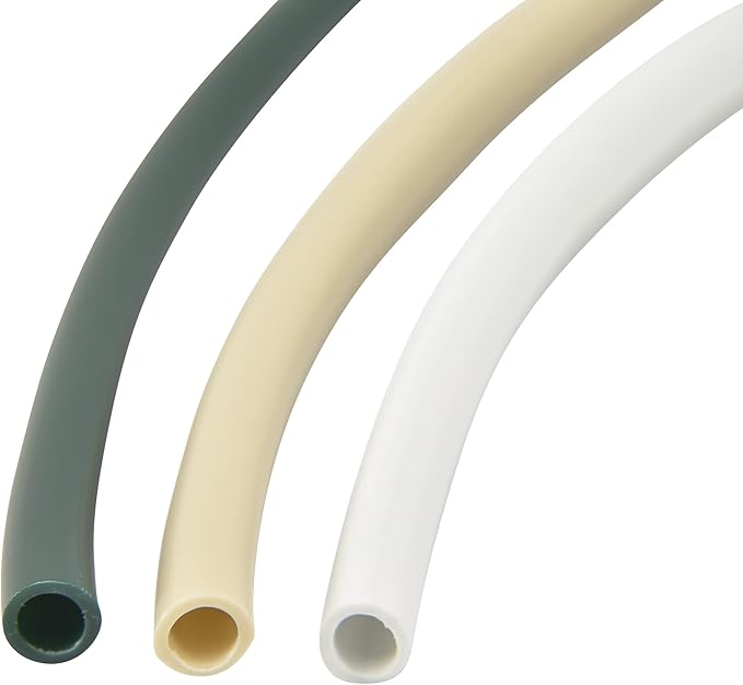 Raindrip 100050100 1/4-Inch Drip Irrigation Supply Tubing, 50-Foot, for Irrigation Drippers, Drip Emitters, and Drip Systems, White Polyethylene (Pack of 2)