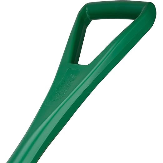 SPARTA 41077EC09 Plastic Sanitary Shovel, Food Safe Plastic Shovel For Commerical Kitchens, 14 Inches, Green, (Pack of 3)