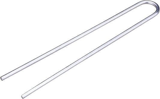 Raindrip 3-1/2" long Layout supply tubing, Two-pronged stake tacks tubing firmly into the ground, Ideal for use in flower and vegetable gardens; around trees and shrubs, and container plants