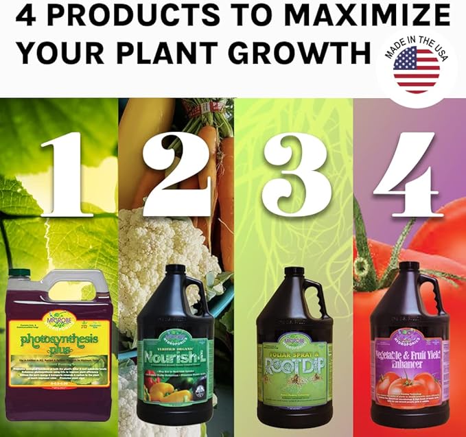 Microbe Life Hydroponics ML21346 Vegetable & Fruit Yield Enhancer, 32 oz