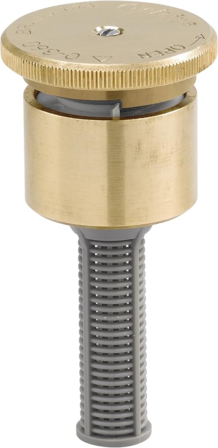 Orbit 53227W Brass Sprinkler Spray Nozzle, 15 Ft. Half Spray