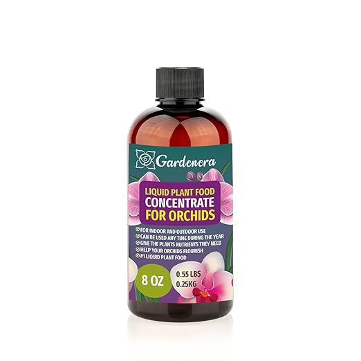 Plant Growth Superfood for Orchids with 18 Essential Vitamins & Minerals - Organic Plant Food Fertilizer - Micro-Fungi and Bio-Organisms for Orchid Plant Care & Growth Enhancement - 8oz