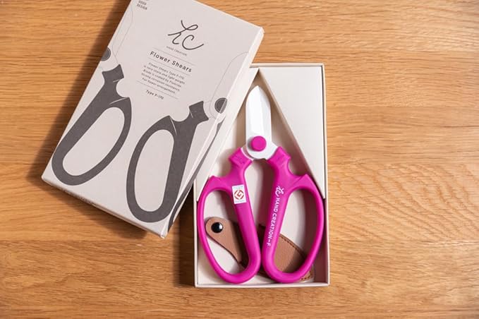 SAKAGEN HAND CREATION Flower Shears Type F-170 Scissors (Violet)