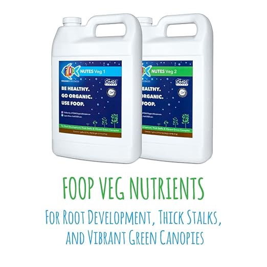FOOP Nutes Veg Gallon Pack: Get Fat Roots, Thick Stalks, Awesome Terpenes and an Explosion of Trichomes | Infused with Cal/Mag, and Silica | Certified Organic | Three 1G Bottles