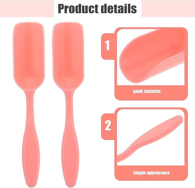 Sosoport 60 Pcs Colorful Plastic Mini Soil Scoops and Shovels for Gardening Planting Transplanting Ideal Tools for Flower Enthusiasts
