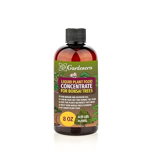Plant Growth Superfood for BONSAI Trees with 18 Essential Vitamins & Minerals - Organic Plant Food Fertilizer - Micro-Fungi and Bio-Organisms for BONSAI Plant Care & Growth Enhancement - 8oz