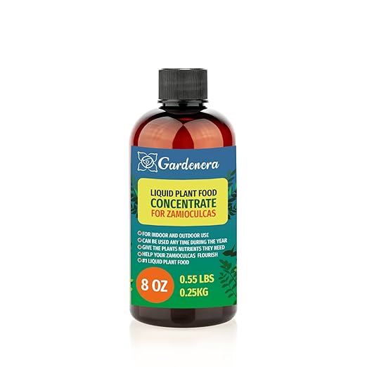 Plant Growth Superfood for ZAMIOCULCAS with 18 Essential Vitamins & Minerals - Organic Plant Food Fertilizer - Micro-Fungi and Bio-Organisms for ZZ Plant Care & Growth Enhancement - 8oz