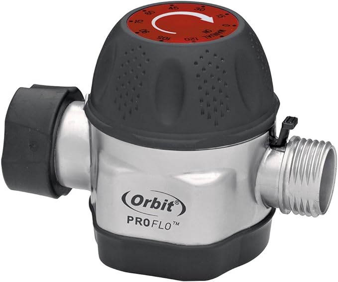 Orbit High Flow Metal Mechanical Garden Faucet Watering Hose Timer (2 Pack)