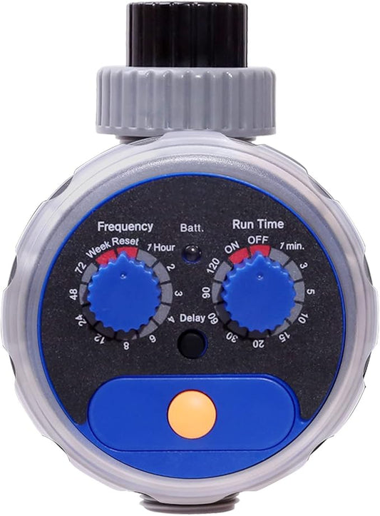 Sprinkler Water Timer Programmable Garden Zero Pressure Waterproof Irrigation Controller Hose Timer for Outdoor Lawns & Garden