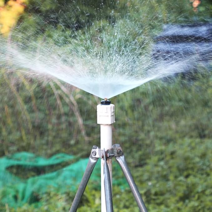 10 Pcs Garden Irrigation Misting Nozzles 1/2" Adjustable Garden Lawn Watering 360° Misting Sprinkler Heads Micro Irrigation Sprayer For Garden Irrigation System