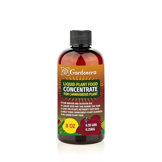 Plant Growth Superfood for CARNIVOROUS Plant with 18 Vitamins & Minerals - Organic Plant Food Fertilizer - Micro-Fungi and Bio-Organisms for CARNIVOROUS Plant Care & Growth Enhancement - 8oz