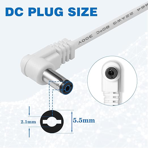24 Volt AC 1000mA Power Adapter for Smart Sprinkler Controller,Indoor Irrigation System Controller,24V 1A AC to AC Wall Adapter Transformer Compatible with Most Smart Sprinkler Controller (White)