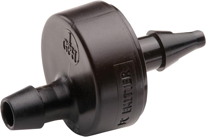 Rain Bird SW05-10PS Drip Irrigation Spot Watering Dripper/Emitter, 0.5 (1/2) Gallon Per Hour, 10-Pack & SW10-30PS Drip Irrigation Spot Watering Dripper/Emitter, 1 Gallon Per Hour, 30-Pack