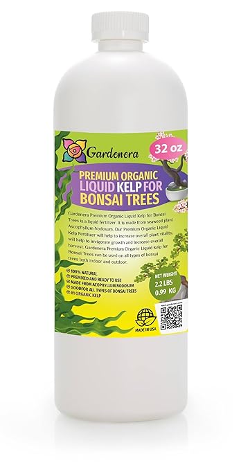 Bonsai Master - 32 oz - Premium Liquid Kelp Fertilizer for Stunning Bonsai Displays