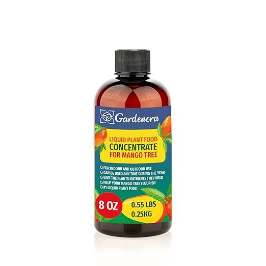 Plant Growth Superfood for Mango Trees with 18 Essential Vitamins & Minerals - Organic Plant Food Fertilizer - Micro-Fungi and Bio-Organisms for Mango Plant Care & Growth Enhancement - 8oz