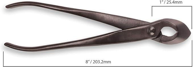 BambooMN Bonsai 8" Concave Cutter Tool - 3 Pieces