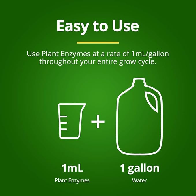 Best Plant and Root Enzymes - Humboldts Secret Plant Enzymes - 7,000 Active Units of Enzyme per Milliliter. (5 Gallon)