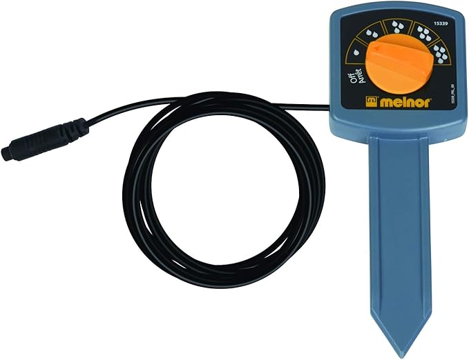 Melnor 65099-AMZ HydroLogic 1-Zone Digital Water Timer with Moisture Sensor Amazon Bundle, Timer & Moisture Set
