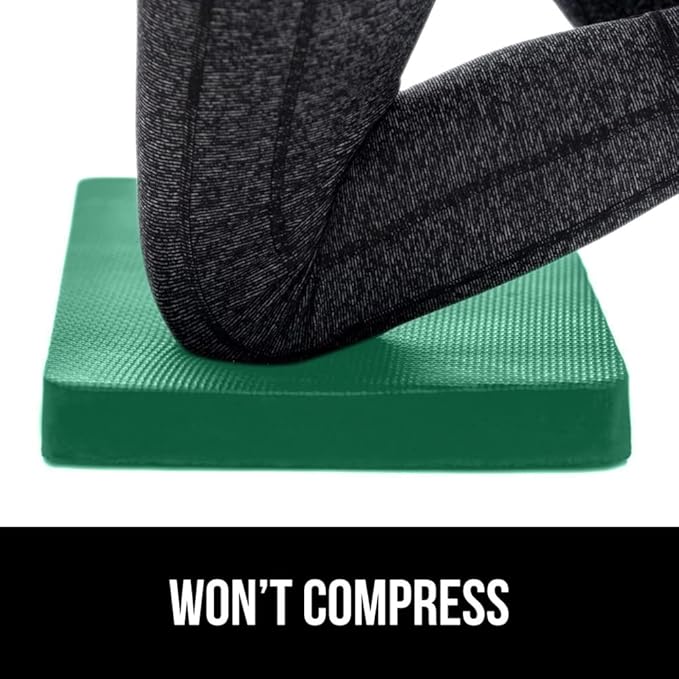 Gorilla Grip Extra Thick Kneeling Pad, Supportive Soft Foam Cushioning for Knee, Water Resistant Construction for Gardening, Bathing Baby, Workout Supplies, Lightweight, Garden Work Gifts