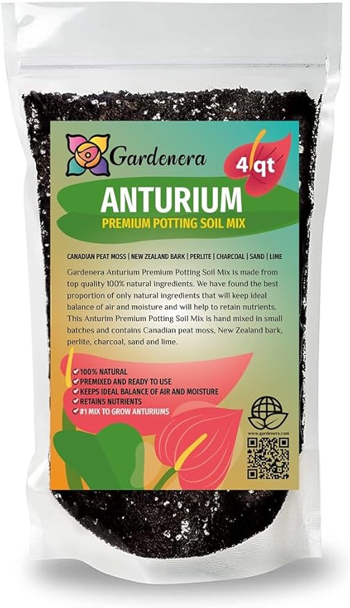 Anthurium Planting Mix - Provide Your Plants with The Best Soil Medium - 4 QUARTS