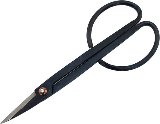 BambooMN 7.2" Black Bonsai Trimming Shear - 3 Pieces