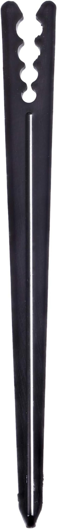 Raindrip 381050B 1/8-Inch - 1/4-Inch Heavy-Duty Tubing Support Stake for Drip Irrigation Supply Tubing and Drip Systems, 6-Inch Long, Plastic, 50-Pack, Black