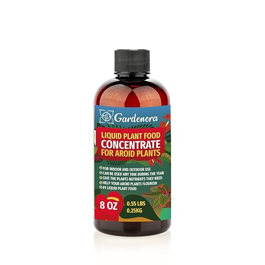 Plant Growth Superfood for AROIDS with 18 Essential Vitamins & Minerals - Organic Plant Food Fertilizer - Micro-Fungi and Bio-Organisms for AROID Plant Care & Growth Enhancement - 8oz