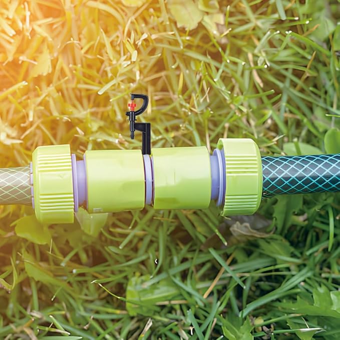 Watering Sprayer, G Type Degree Drip Irrigation Sprinkler Heads Adjustable 360 Drippers Sprinklers Garden System Accessory for Lawn Rotation Spray Nozzle Gardening Micro Sprayers Head