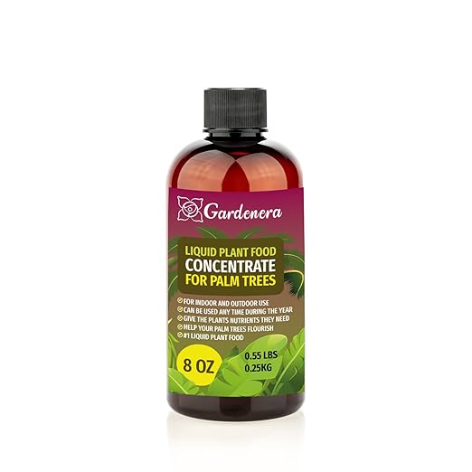 Plant Growth Superfood for Palm Trees with 18 Essential Vitamins & Minerals - Organic Plant Food Fertilizer - Micro-Fungi and Bio-Organisms for Palm Tree Care & Growth Enhancement - 8oz