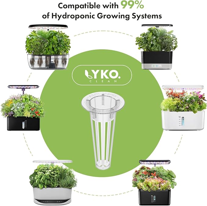 LYKOCLEAN Red Strawberry Seeds Pod for AeroGarden, idoo, Ahopegarden Hydroponics Garden, 12-pods (350 Seeds+, Include Strawberry, Golden Cherry Tomato, Dwarf Pea, Green Pepper, Ruby Queen Beet)