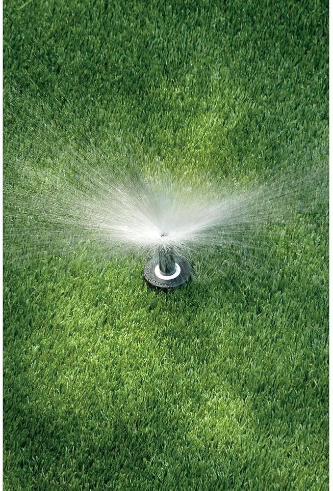 Rain Bird 15AP Adjustable Pattern Spray Nozzle, Adjustable 0° - 360° Pattern, 8' - 15' Spray Distance, Black (Pack of 2)